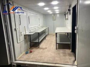 كرفانات مطاعم من الداخل من شركة ناسا كرفان